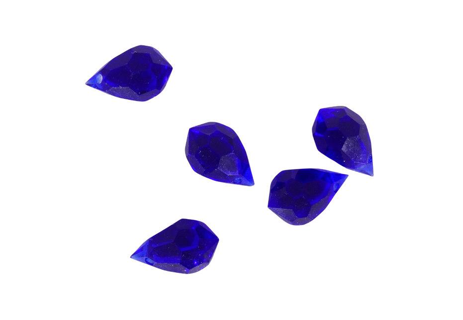 תליונים קריסטל טיפה צכי דארק אינדיגו