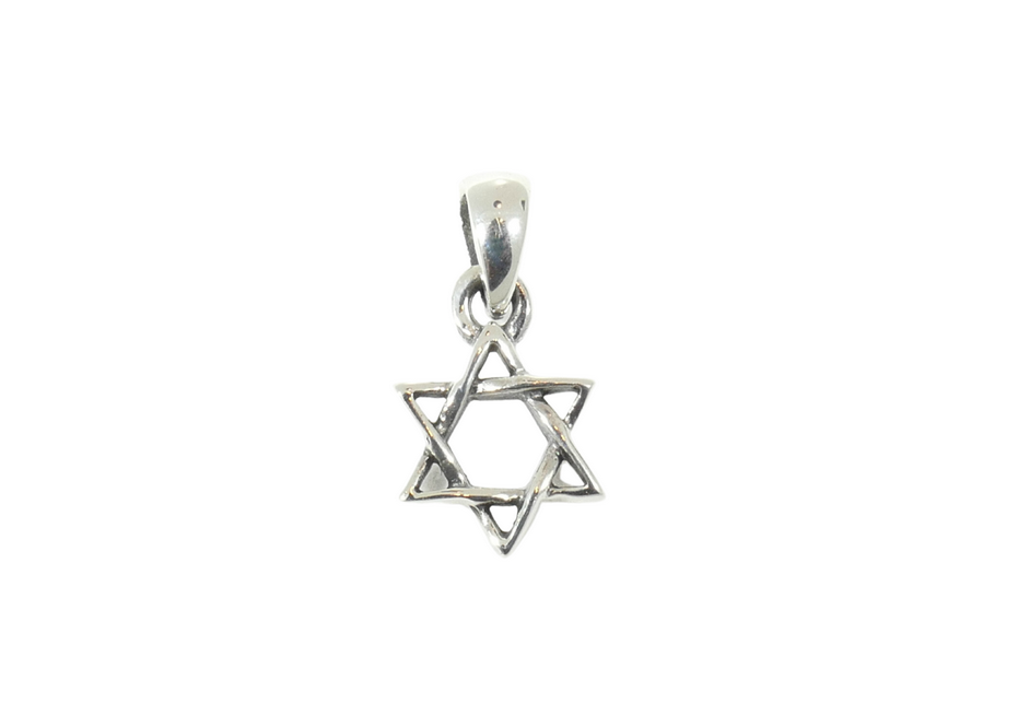 תליון מגן דויד 3, כסף אמיתי